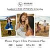 Photo Paper Ultra Premium Plus | Luster | 260 g/m² | 8.5" x 11"   | 50 sheets